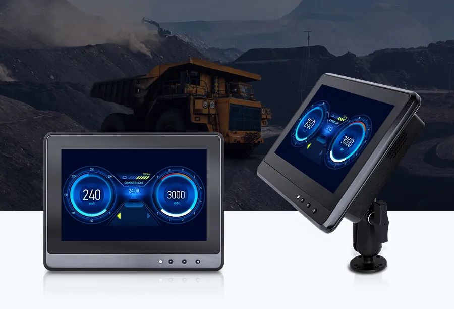 觸想車載S系列搭載高規(guī)格顯控面板